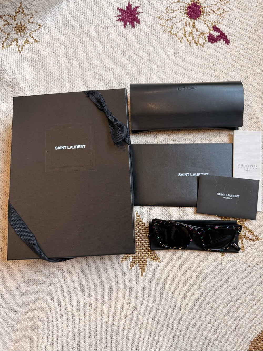 SAINT LAURENT Limited Edition Mica Sunglasses